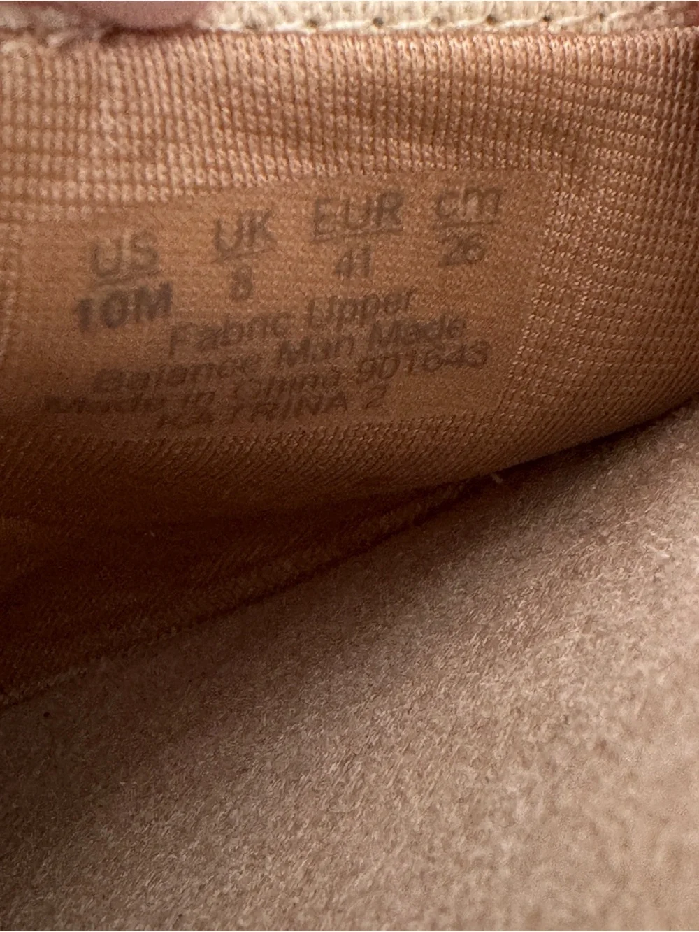 LifeStride Velocity 2.0 Katrina Espadrille Almond Beige Canvas Wedge Shoe 10 New
